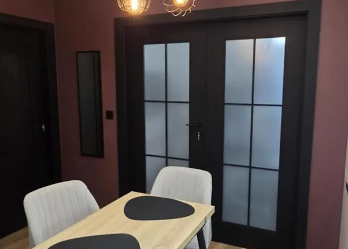 Burgund 2 Pokojowy Z Ogrodkiem Lub Ze Wspolna Kuchnia I Lazienka Apartman Varsó